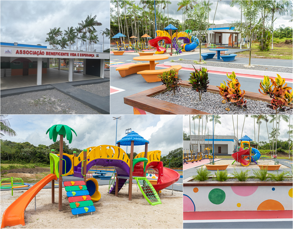 INAUGURAÇÃO DA REFORMA E AMPLIAÇÃO DO CENTRO COMUNITÁRIO E ARENA ESPORTIVA DA LINHA - C, DA COLÔNIA AGRÍCOLA DO MATAPÍ